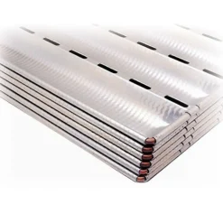 Alu-Gaufer plaques à pain 650 x 430 6 baguettes