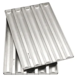 Alu-Gaufer plaques à pain pâtissier 600x400 5 baguettes