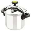 Autocuiseur inox 24 cm hauteur 25 cm avec panier