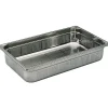 Bac gastronorme perforé inox - sans anse - GN 1/1 profondeur 10 cm