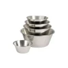 Bassine conique inox, bord roulé ouvert - Ø 32 cm