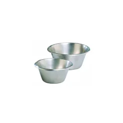 Bassine inox fond plat 26 cm