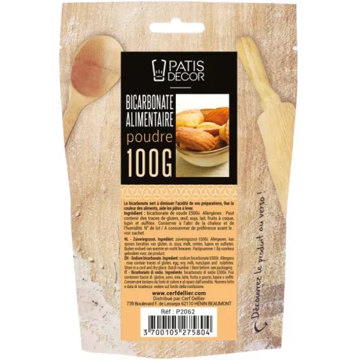 Bicarbonate alimentaire 100 g