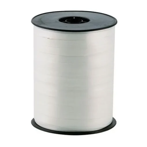 Bolduc satiné blanc 5 mm (500 m)