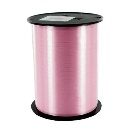 Bolduc satiné rose 5 mm (500 m)