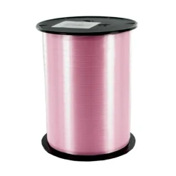 Bolduc satiné rose 7 mm (500 m)