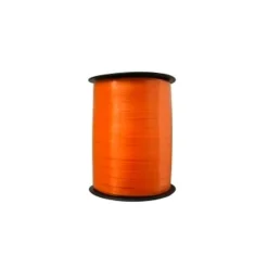 Bolduc uni lisse orange 7 mm (500 m)
