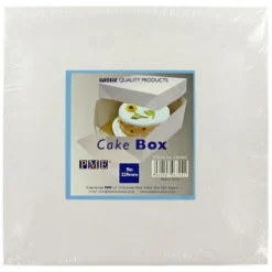 Boîte pâtissière blanche hauteur 15 cm PME
