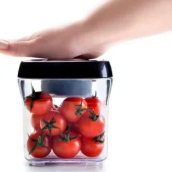 Boîte sous vide rectangulaire empilable 2 l