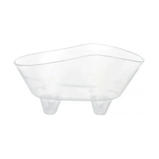 Boîtes à dragées baignoire transparente x 3