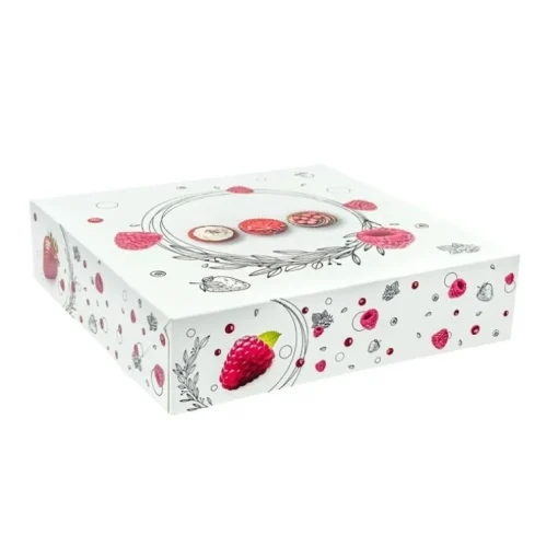 Boîtes pâtissières Morgane 26 x 26 cm - Hauteur 8 cm (x 50)