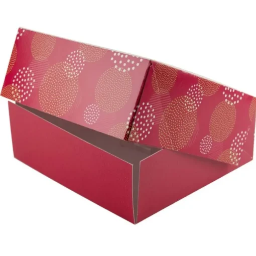 Boîtes pâtissières Pauline 32 x 32 cm Hauteur 8 cm (x 25)