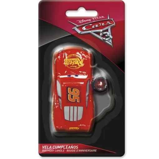 Bougie anniversaire Cars