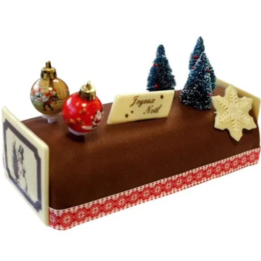 Boules de Noël rétro sur pique (x50)