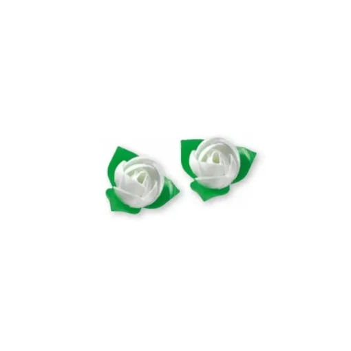 Boutons de rose blanche x15