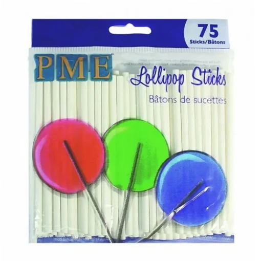 Bâtons de sucettes PME 9,5 cm (x75)