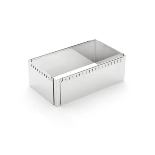 Cadre extensible inox rectangle Hauteur 5cm De Buyer