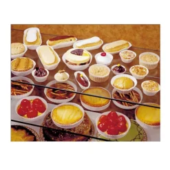 Caissettes cuisson Calypso blanches n°9 (x1000)
