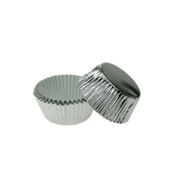 Caissettes cupcake argent (x30)