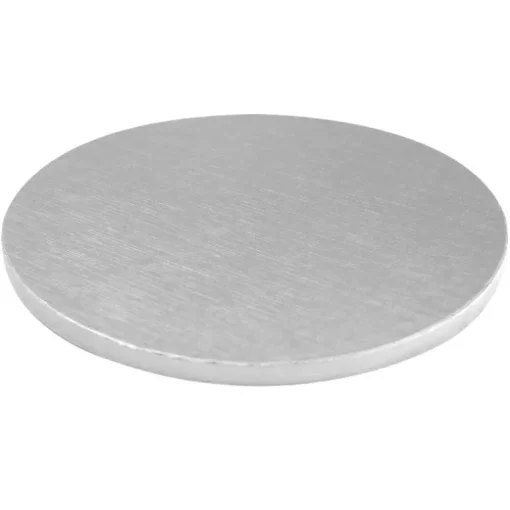 Cake Drum Rond Argent Ø 25 cm