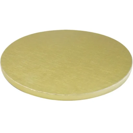 Cake Drum Rond Or Ø 30 cm