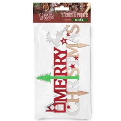 Cake topper Merry Christmas