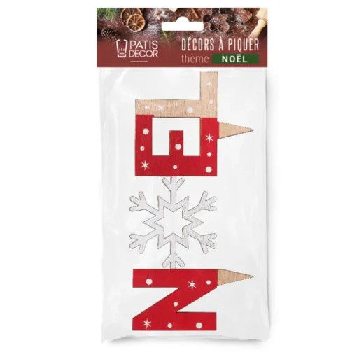 Cake topper Noël