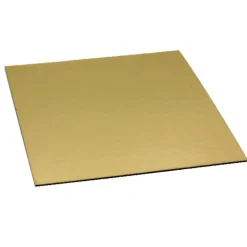 Carré carton or uni (x200)