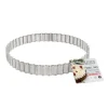Cercle à tarte cannelé perforé inox H 2,5 cm Ø 20 cm