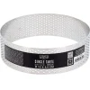 Cercle à tarte perforé inox H 3,5 cm Ø 12 cm