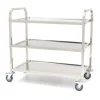 Chariot de Service Inox 3 niveaux