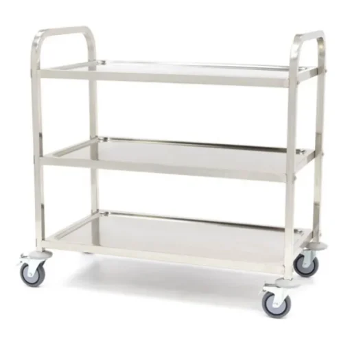 Chariot de Service Inox 3 niveaux