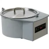 Choco 10 trempeuse ronde à eau capacité 12 litres cuve amovible 51x40x26 cm