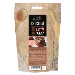 Chocolat de Couverture au Lait Lactée 35 % 250 g
