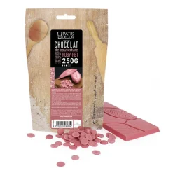 Chocolat de couverture Ruby 47,3 % Barry 250 g