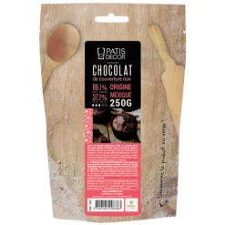 Chocolat Noir origine Mexique 66 % Barry 250 g