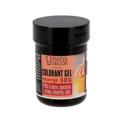 Colorant gel orange
