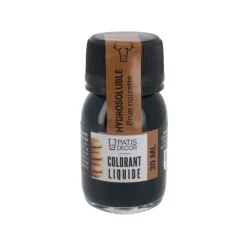 Colorant liquide hydrosoluble brun noisette 30 ml