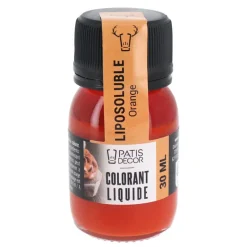 Colorant liquide liposoluble orange 30 ml