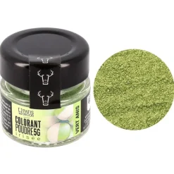 Colorant poudre irisé vert anis 5 g