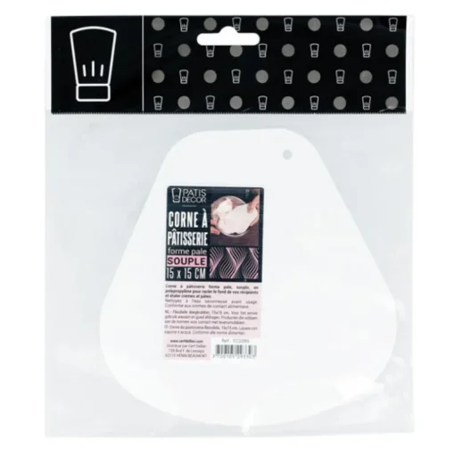 Corne à pâtisserie forme pâle souple 15 cm