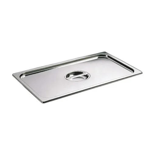 Couvercle inox avec poignée GN 1/9 - pour bac gastronorme sans anse