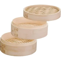 Cuiseur vapeur bambou 20 cm