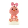 Décor comestible Lapin Rose Assis 5,5 cm