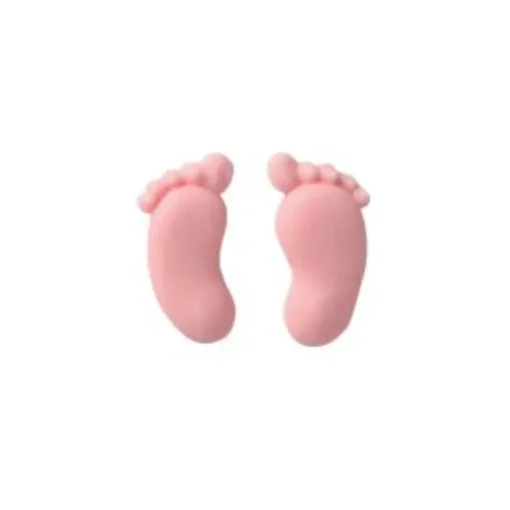 Décors comestibles bébé fille assortis (x13)