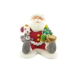 Décors comestibles Père Noël assis (x12)