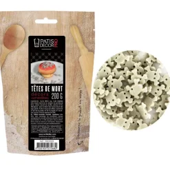 Décors comestibles Têtes de mort 200 g