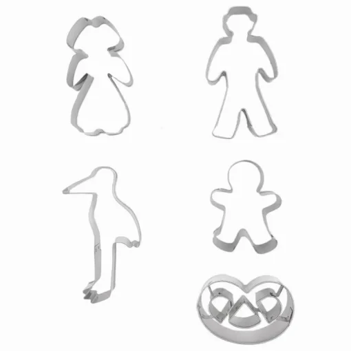 Découpoirs bredeles d'Alsace (x 5)