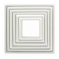 Découpoirs carrés assortis PME (x 6)