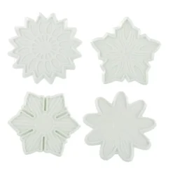 Découpoirs fleurs assorties Patisdécor (x 4)